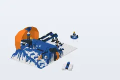Mid-build preview of Ice Station Odyssey