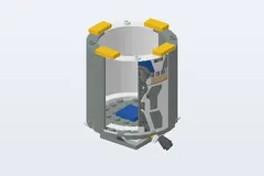 Mid-build preview of Droid Escape