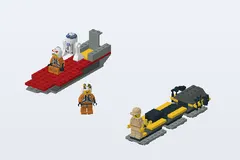 Mid-build preview of X-wing Fighter