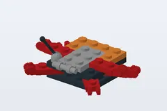 Mid-build preview of Crab