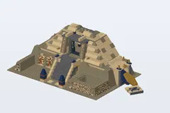 Mid-build preview of Scorpion Pyramid
