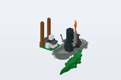 Mid-build preview of Jungle River