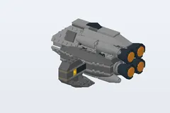Mid-build preview of B-Wing