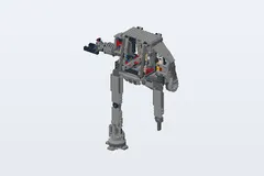 Mid-build preview of AT-AT