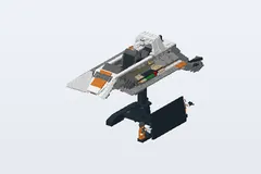 Mid-build preview of Snowspeeder