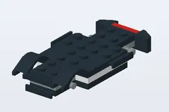 Mid-build preview of Police Car
