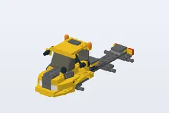 Mid-build preview of Dump Truck