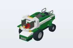 Mid-build preview of Combine Harvester