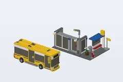 Mid-build preview of City Corner
