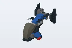 Mid-build preview of Imperial Dropship