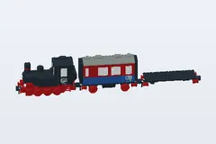 Mid-build preview of Push-Along Passenger Steam Train
