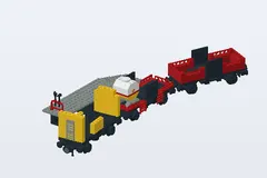 Mid-build preview of Freight Train