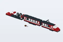 Mid-build preview of High-Speed City Express Passenger Train