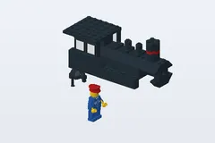 Mid-build preview of Push-Along Steam Engine
