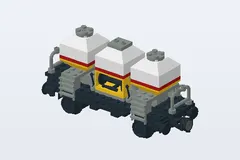 Mid-build preview of Shell Tanker Wagon