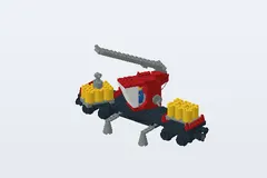 Mid-build preview of Crane Wagon