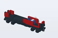 Mid-build preview of Postal Container Wagon Covered