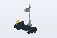 Mid-build preview of Overhead Gantry and Lighting Maintenance Wagon