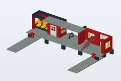Mid-build preview of Railway Station