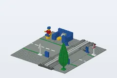 Mid-build preview of Level Crossing Manual