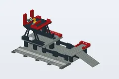 Mid-build preview of Car Transport Depot