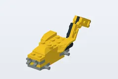 Mid-build preview of Backhoe