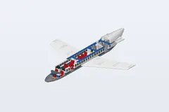 Mid-build preview of Passenger Plane