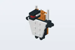 Mid-build preview of Robot Promotional (Duracell)
