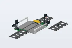 Mid-build preview of Level Crossing
