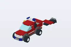 Mid-build preview of Off-Road Fire Rescue