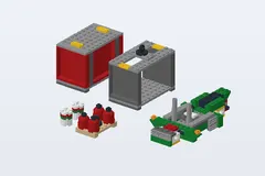 Mid-build preview of Container Stacker