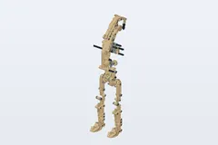Mid-build preview of Battle Droid™ / Star Wars Battle Droid