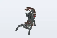 Mid-build preview of Destroyer Droid™ / Star Wars Destroyer Droid
