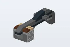 Mid-build preview of General Grievous Starfighter - Mini