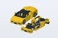 Mid-build preview of Lamborghini Gallardo LP 560-4