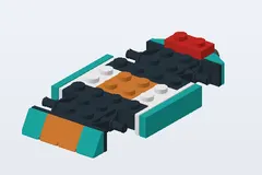 Mid-build preview of Blue Bullet
