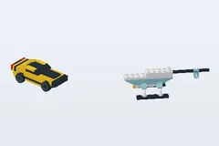 Mid-build preview of Chopper Jump