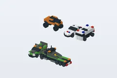 Mid-build preview of Brick Street Getaway