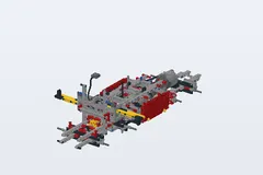 Mid-build preview of Crane Truck