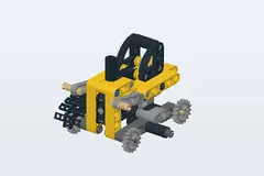 Mid-build preview of Mini Bulldozer