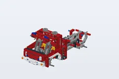 Mid-build preview of Fire Truck