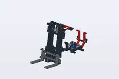Mid-build preview of Forklift