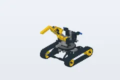 Mid-build preview of Excavator