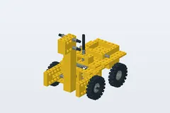Mid-build preview of Fork lift truck