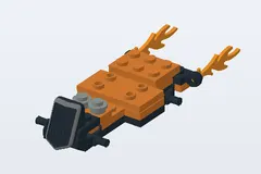 Mid-build preview of Flame Glider