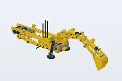 Mid-build preview of Backhoe Grader