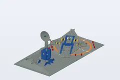 Mid-build preview of Galaxy Explorer