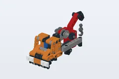 Mid-build preview of Mini Tow Truck
