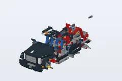 Mid-build preview of Pick-Up Tow Truck